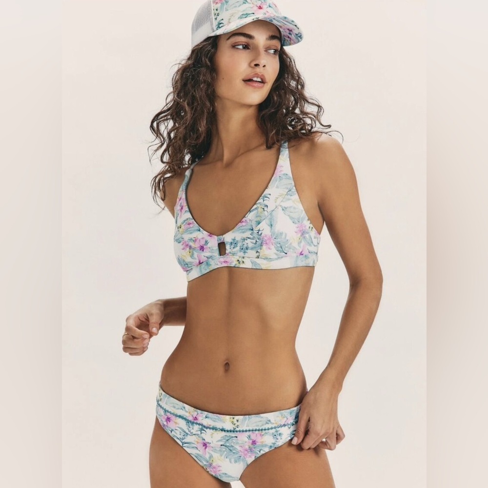 LoveShackFancy x Hurley Women’s Floral Bikini Set, Size Small-NWT-SOLD OUT